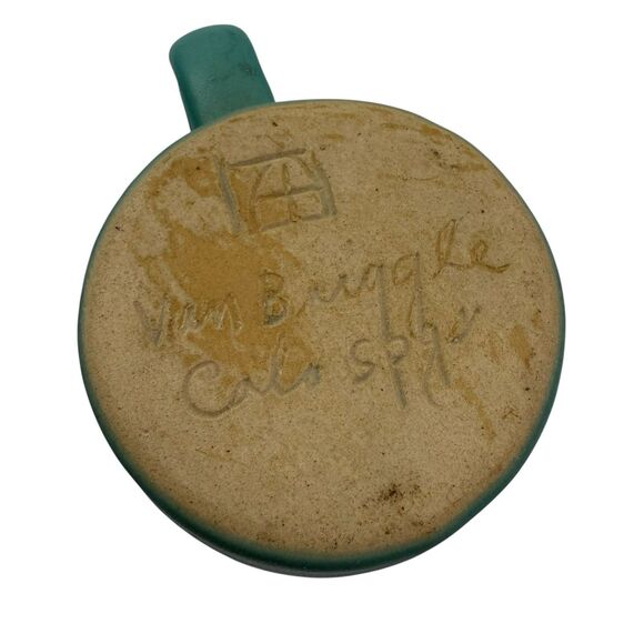 Van Briggle Ming Blue ANA American Numismatic Association Mug Colorado Pottery - Picture 7 of 9